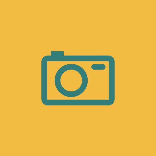 Yellow icon with a blue camera on it
