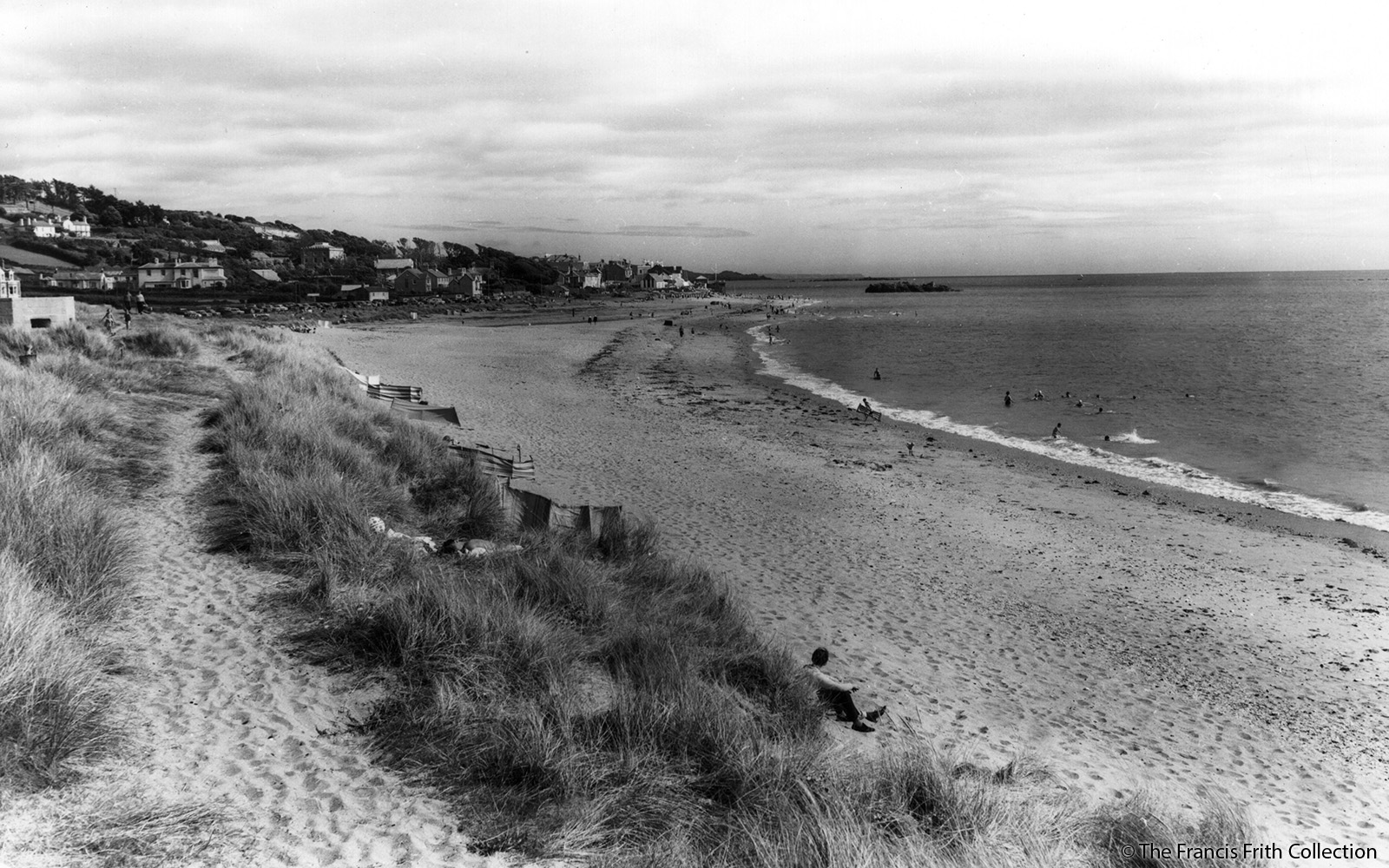 Marazion beach and dune, c1960. Image courtesy of the Francis Frith collection.