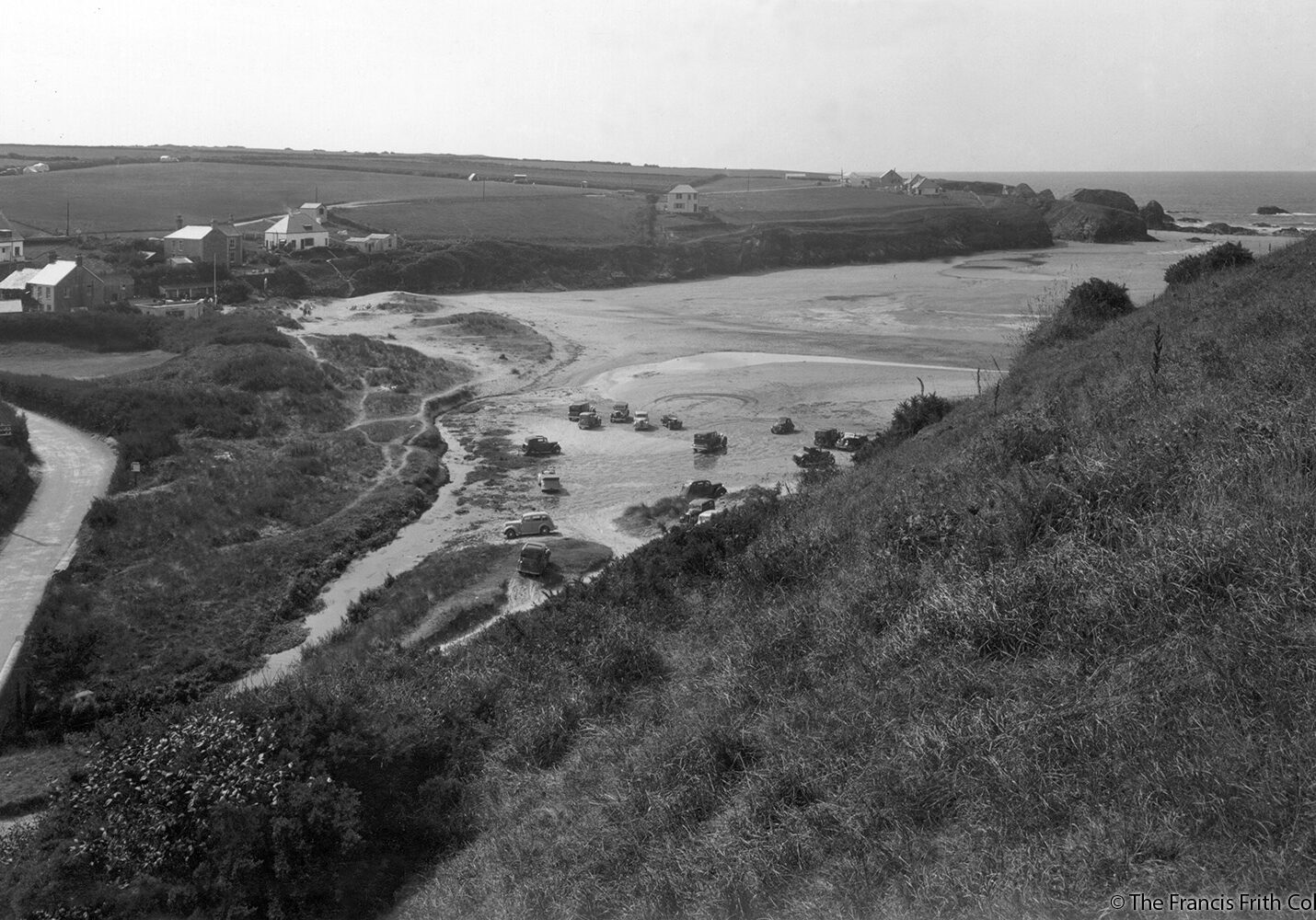 Porthcothan beach, 1937. Image courtesy of the Francis Frith collection.